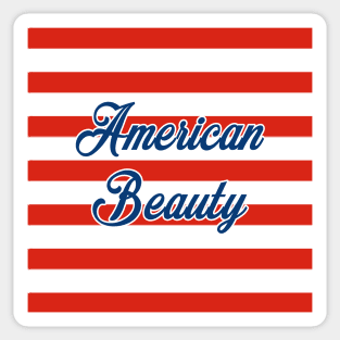 American Beauty Sticker